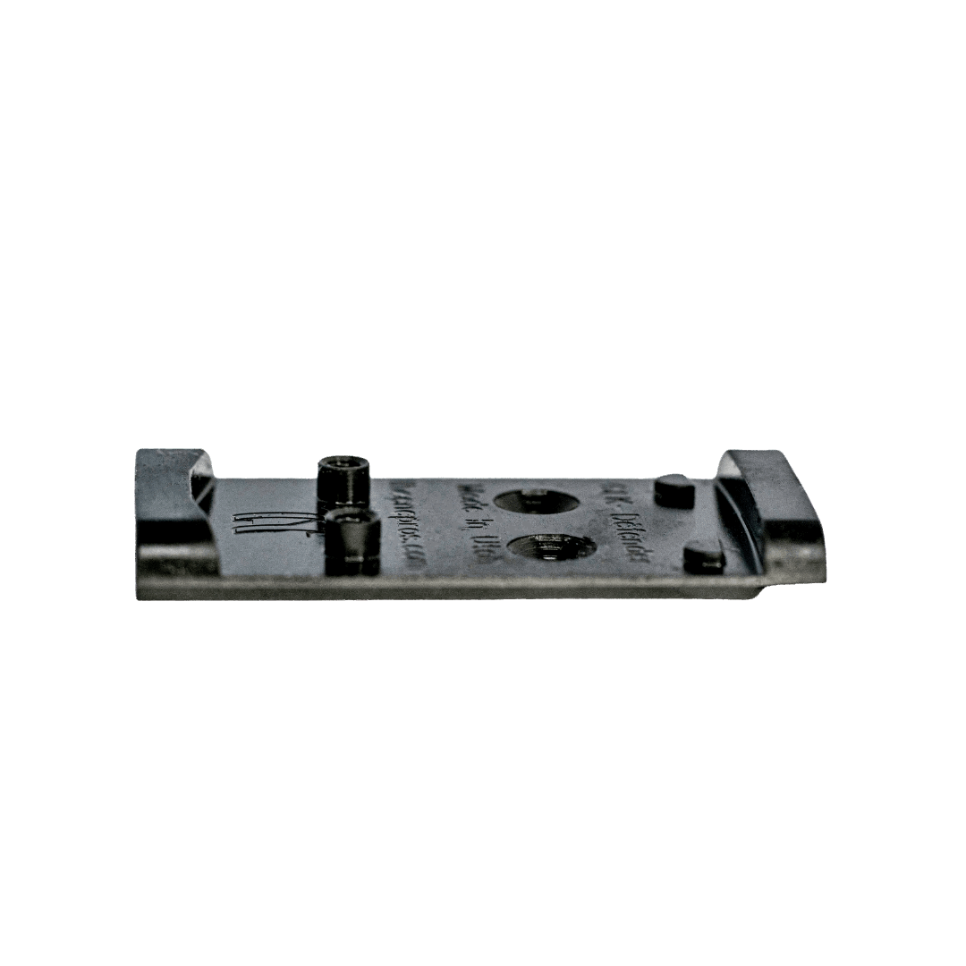 Glock MOS To Vortex Defender Steel Red Dot Adapter Plate