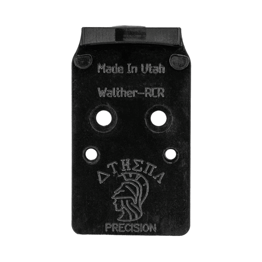 Walther PDP V2 to Trijicon RCR Steel Red Dot Adapter Plate