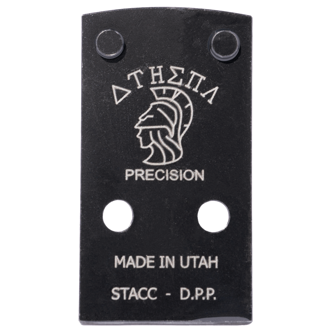 Staccato to Leupold Delta Point Pro/ Vortex Defender ST/XL Steel Red Dot Adapter Plate - Athena Precision
