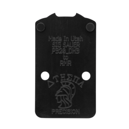 Sig Sauer P320 DH3 – Trijicon RMR Steel Red Dot Adapter Plate