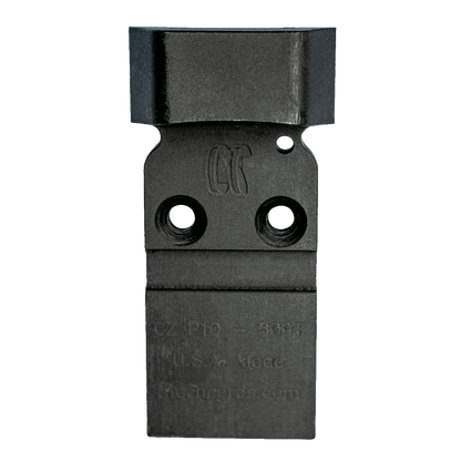 CZ P10 to 509T Steel Red Dot Adapter Plate