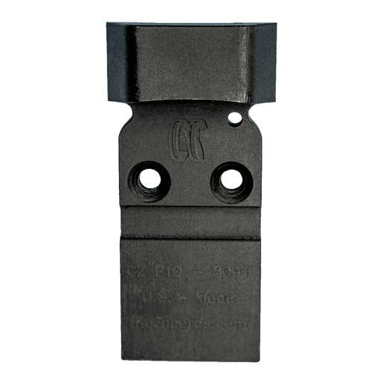 CZ P10 to 509T Steel Red Dot Adapter Plate