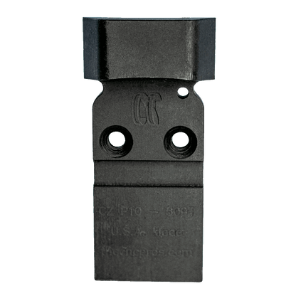 CZ P10 to 509T Steel Red Dot Adapter Plate