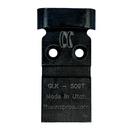 Glock to Holosun 509T Steel Red Dot Plate