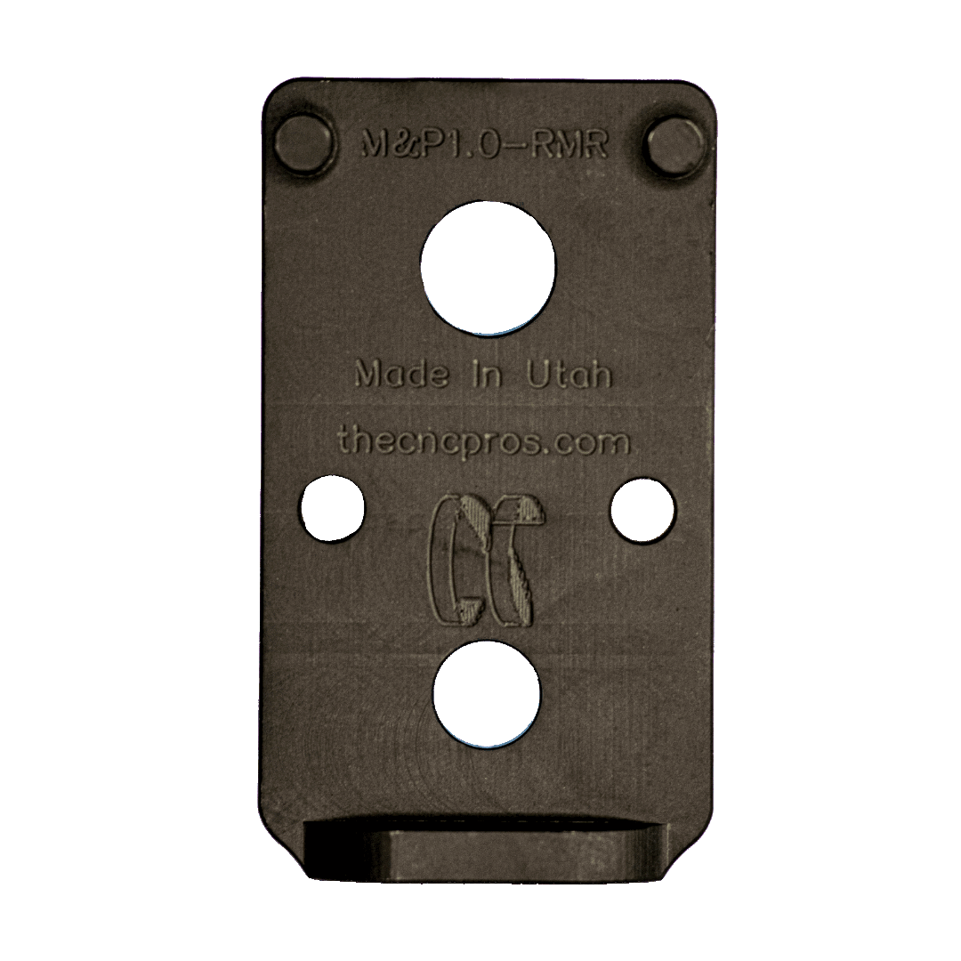 Smith and Wesson M&P 1.0 to Trijicon RMR Steel Red Dot Adapter Plate