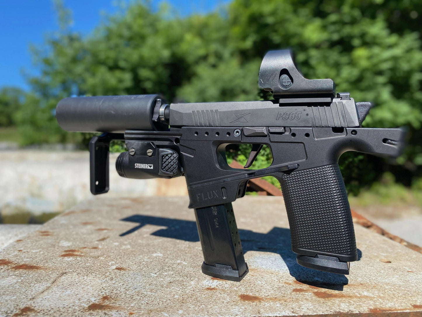 Sig P365 to Trijicon RMR/SRO/Holosun 407C/507C/508T/507Comp Steel Red Dot Plate