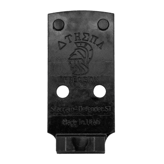 Staccato to Vortex Defender ST/XL/Leupold Delta Point Pro Steel Red Dot Adapter Plate